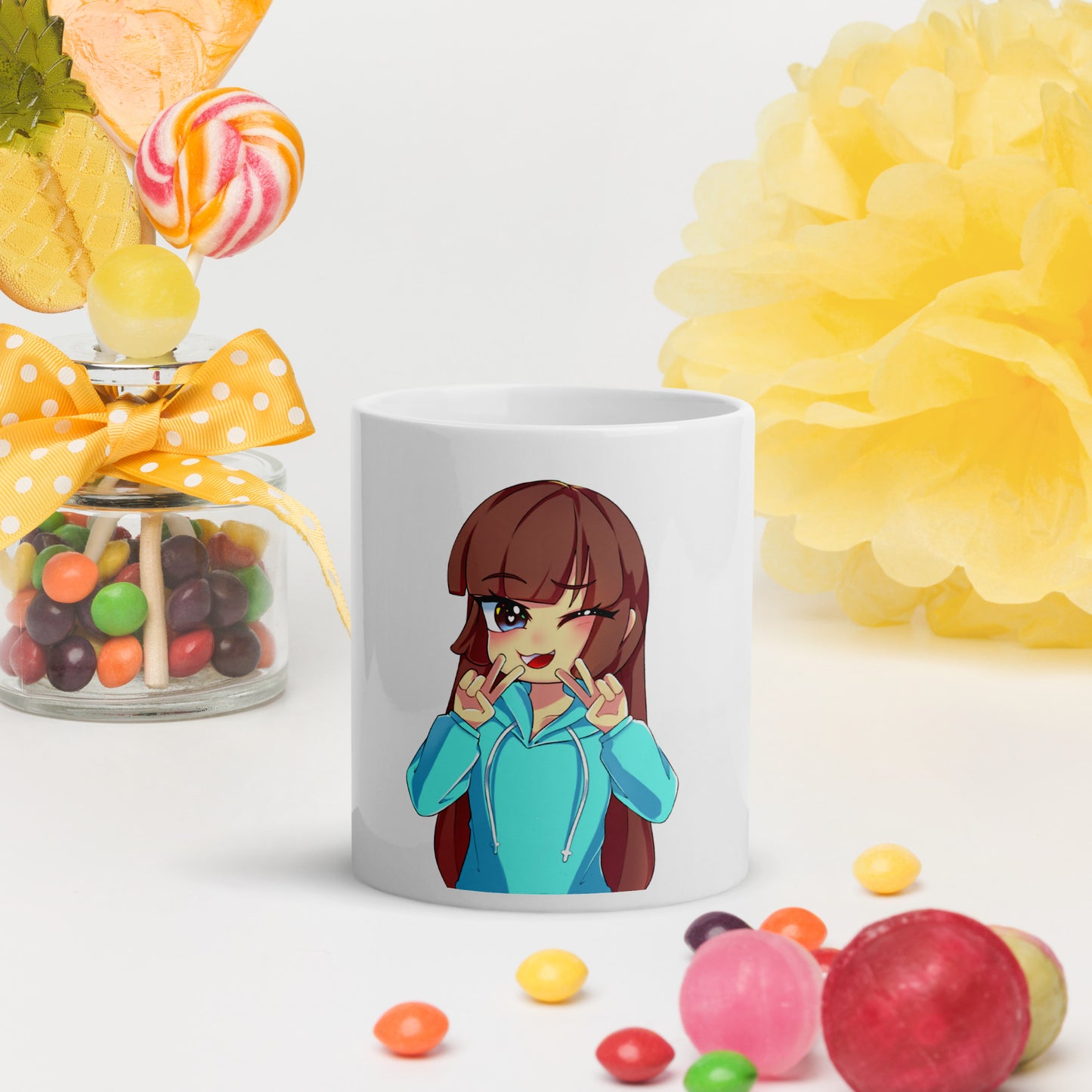 New Avatar White Glossy Mug